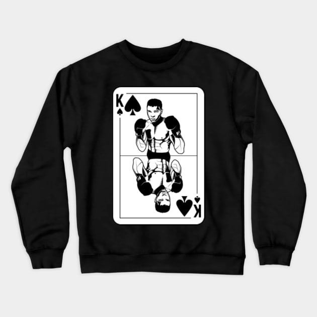 Muhammad Ali Card Crewneck Sweatshirt by sqwear